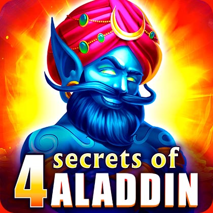 Игровой автомат 4 secrets of Aladdin